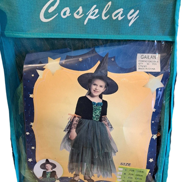 Witch Halloween Costume for Girls